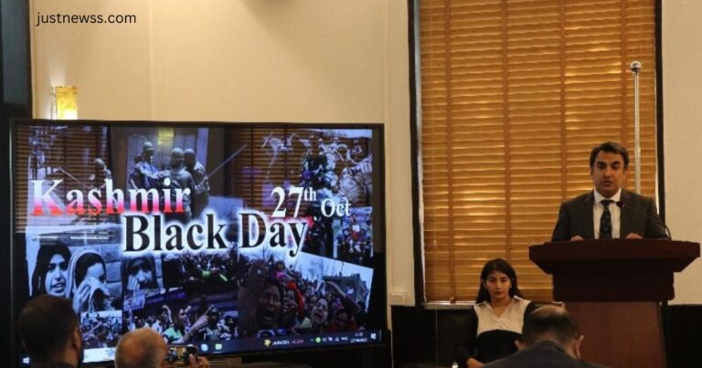Pakistan Embassy In Beijing Observed Kashmir Black Day