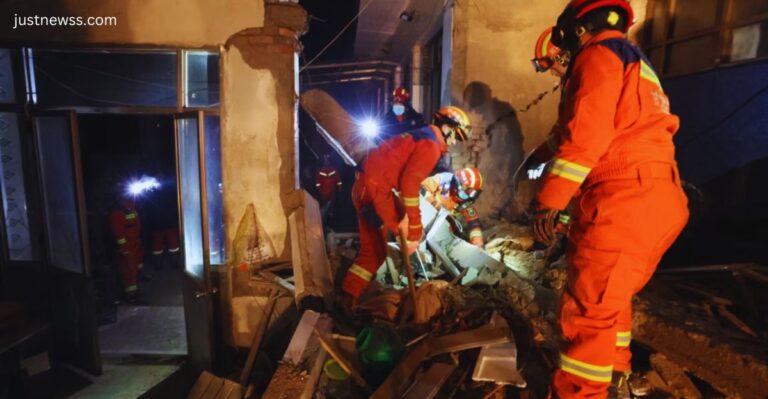 Earthquake In Northwest China Death Over 127 And injured over 700