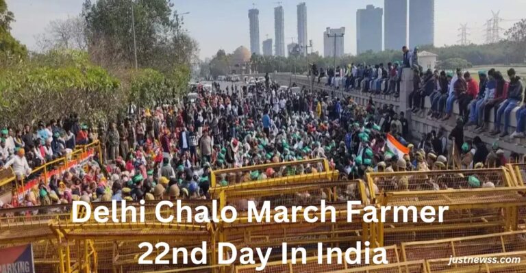 Delhi Chalo March Farmer 22nd Day In India