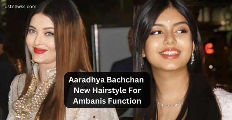 Aaradhya Bachchan New Hairstyle For Ambanis Function She Looks Gorgeous