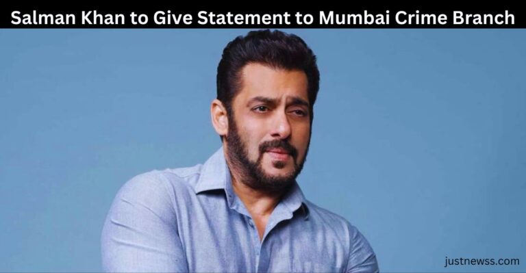 Salman Khan to Give Statement to Mumbai Crime Branch in Firing Incident near His Residence