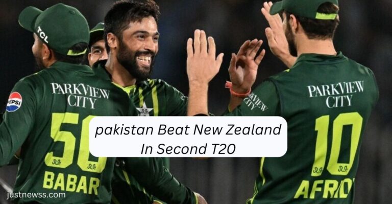 Pakistan Beat New Zealand In Second T20