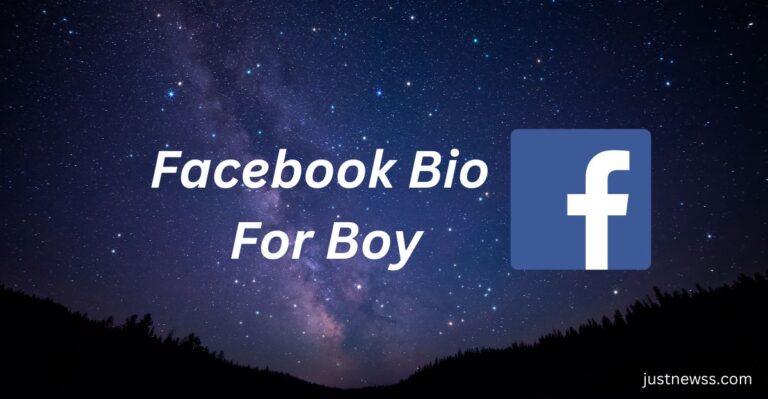 550 +Facebook Bio For Boy Best Attitude, Stylish And Short