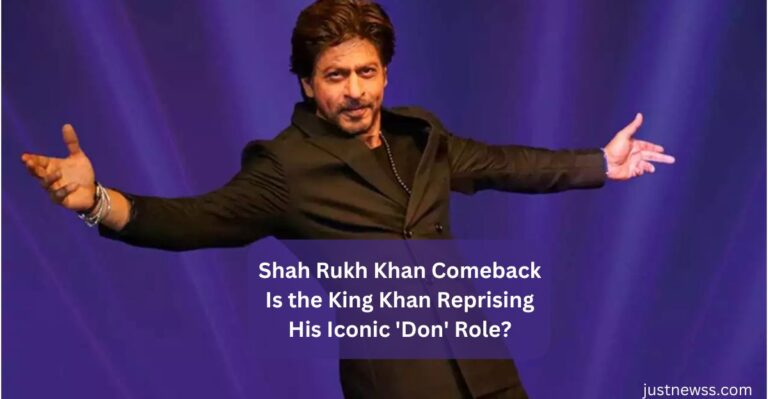 Shah Rukh Khan Comeback Is the King Khan Reprising His Iconic ‘Don’ Role?