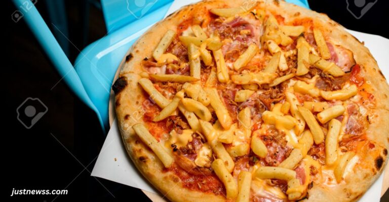 How To Make Italian Pizza With French Fries at Home