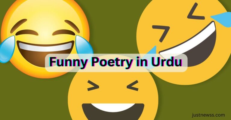 Top 80 Best Funny Poetry In Urdu For Friends, Love, Daily Life