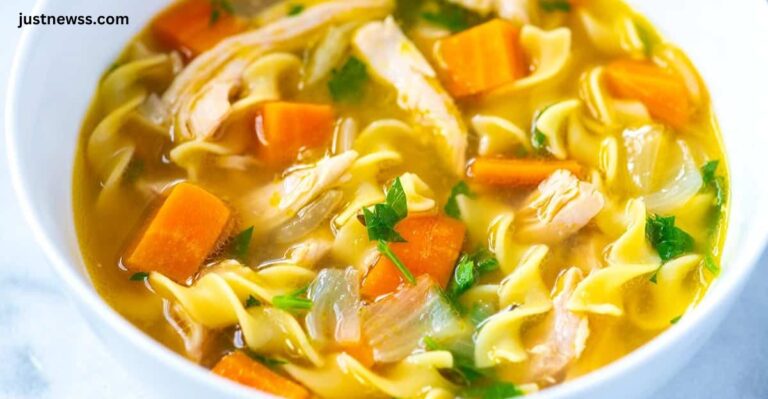 Quick And Easy Homemade Chicken Noodle Soup Recipe