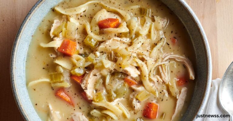 How To Make Best Creamy Chicken Noodle Soup Recipe