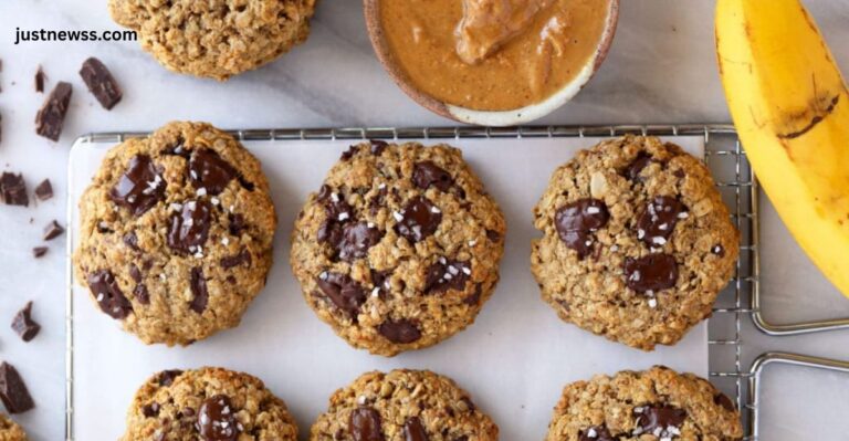 Delicious Banana Peanut Butter Oatmeal Cookies